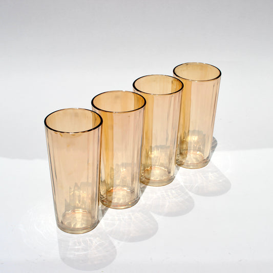 iridescent marigold glow tumblers (4)