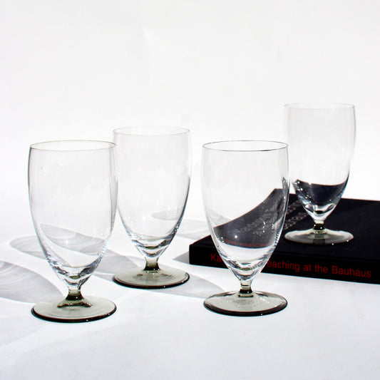 smoked stem cordial glasses (4)