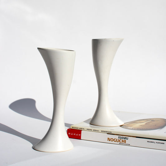 modernist sculptural goblets