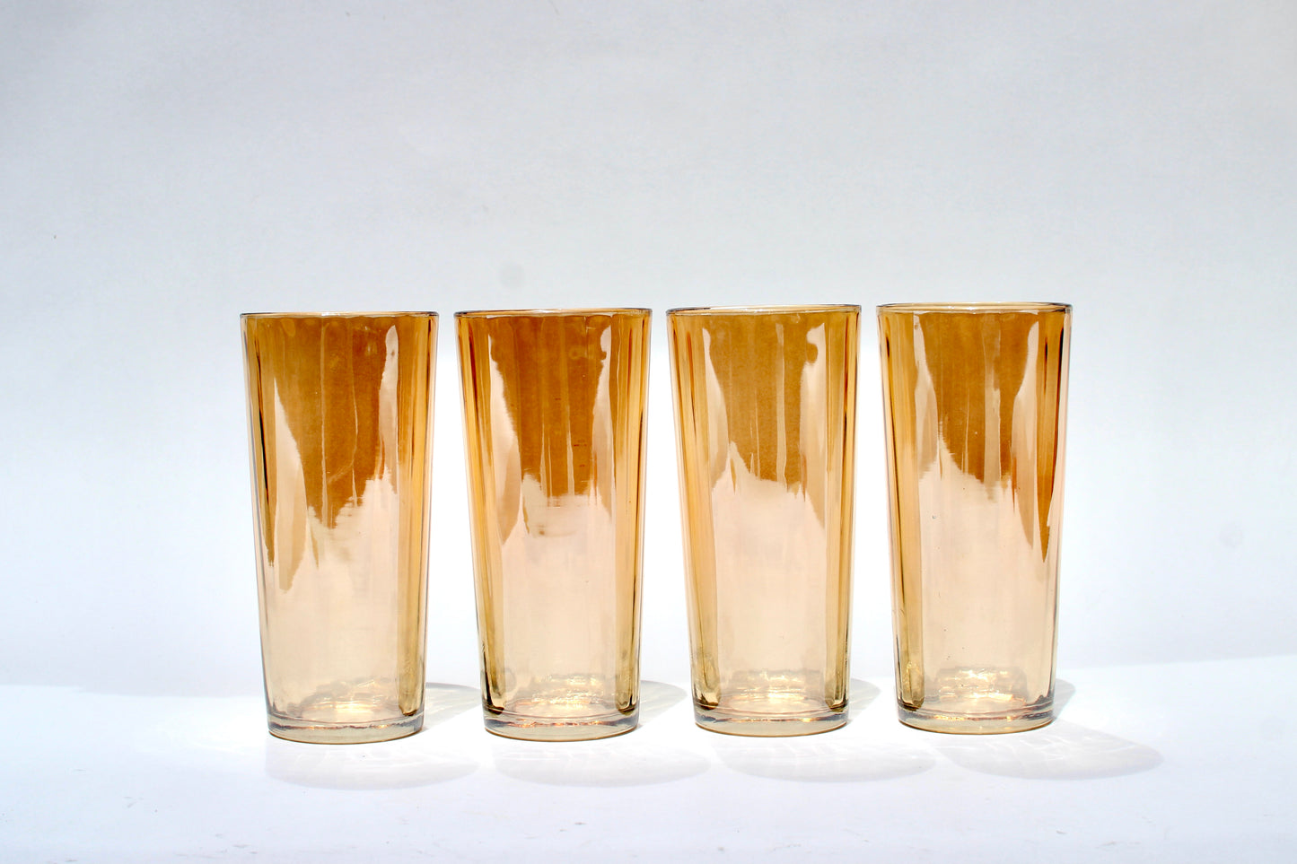 iridescent marigold glow tumblers (4)